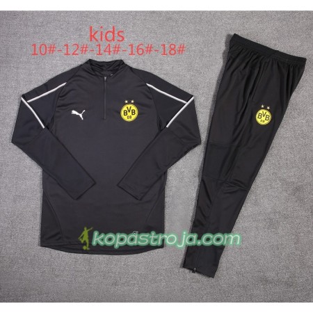 Borussia Dortmund Barn Tränings Sweatshirtställ Svart 2018/19